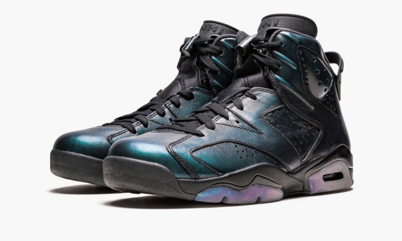 Nike Air Jordan 6 Retro AS 'All Star Game / Chameleon' Miesten Kengät Mustat Valkoinen | 158ZNCPHJ