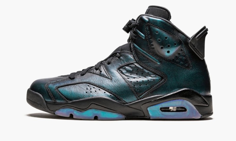 Nike Air Jordan 6 Retro AS \'All Star Game / Chameleon\' Miesten Kengät Mustat Valkoinen | 158ZNCPHJ