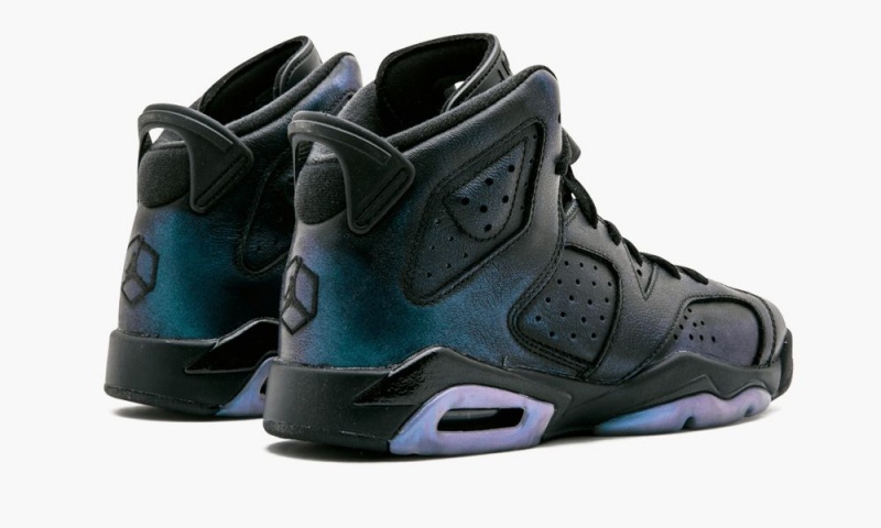 Nike Air Jordan 6 Retro AS BG 'All-Star - Chameleon' Lasten Kengät Mustat Valkoinen | 674GTPQRI