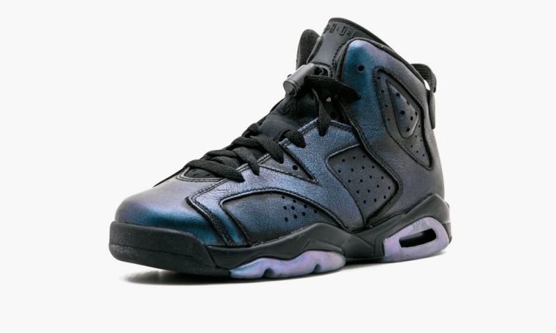 Nike Air Jordan 6 Retro AS BG 'All-Star - Chameleon' Lasten Kengät Mustat Valkoinen | 674GTPQRI