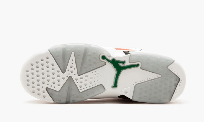 Nike Air Jordan 6 Retro BG 'Gatorade' Lasten Kengät Valkoinen Oranssi Mustat | 829STZLIG