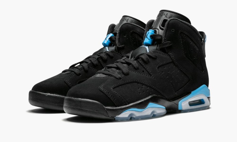 Nike Air Jordan 6 Retro BG Lasten Kengät Mustat Sininen | 581FXJDLA