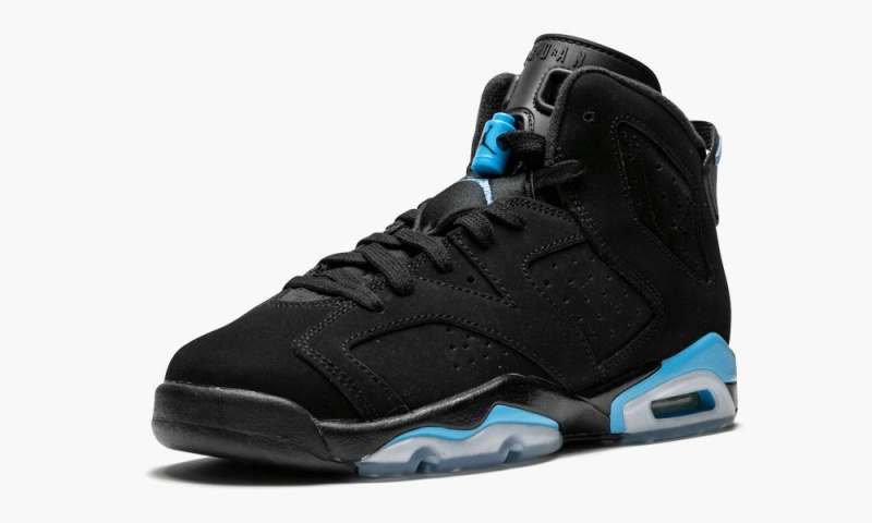 Nike Air Jordan 6 Retro BG Lasten Kengät Mustat Sininen | 581FXJDLA
