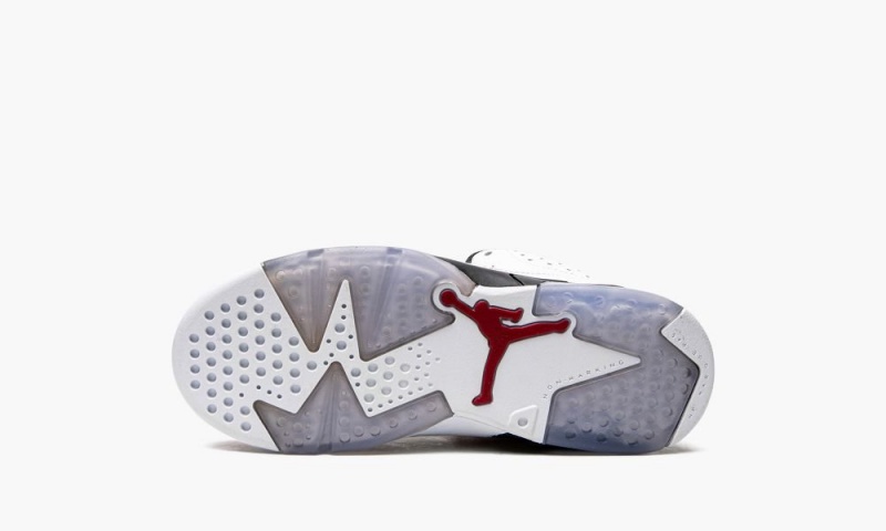 Nike Air Jordan 6 Retro BP 'Carmine' Lasten Kengät Valkoinen Mustat Punainen | 265WSLMCG