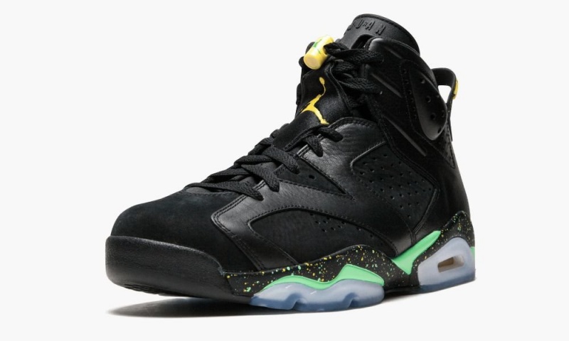 Nike Air Jordan 6 Retro 'Brazil Pack' Miesten Kengät Mustat Vihreä Keltainen | 196TEJZQI