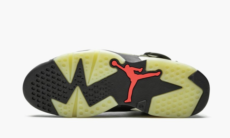 Nike Air Jordan 6 Retro 'Cactus Jack - Travis Scott' Miesten Kengät Oliivinvihreä Mustat | 567VQKIGU