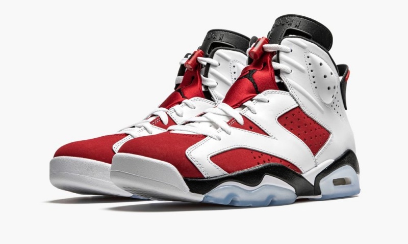Nike Air Jordan 6 Retro 'Carmine 2021' Miesten Kengät Mustat Valkoinen Punainen | 065BKFZRL