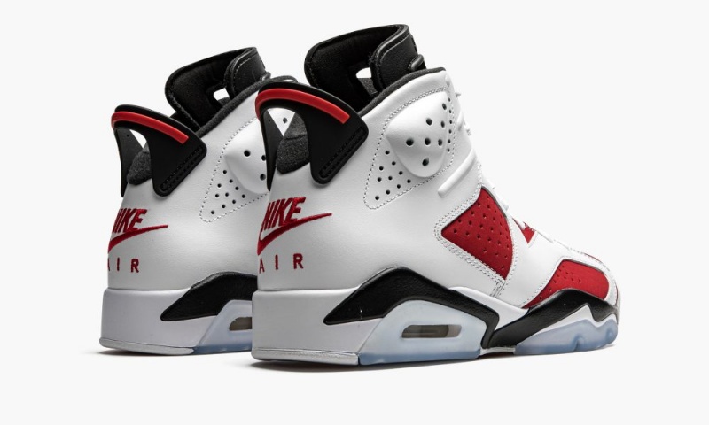 Nike Air Jordan 6 Retro 'Carmine 2021' Miesten Kengät Mustat Valkoinen Punainen | 065BKFZRL