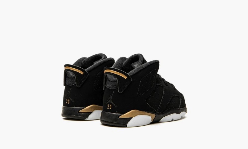Nike Air Jordan 6 Retro DMP TD 'DMP' Lasten Kengät Mustat Metal Kultaiset Mustat | 039DGVLYB