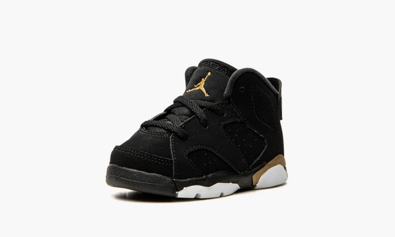 Nike Air Jordan 6 Retro DMP TD 'DMP' Lasten Kengät Mustat Metal Kultaiset Mustat | 039DGVLYB