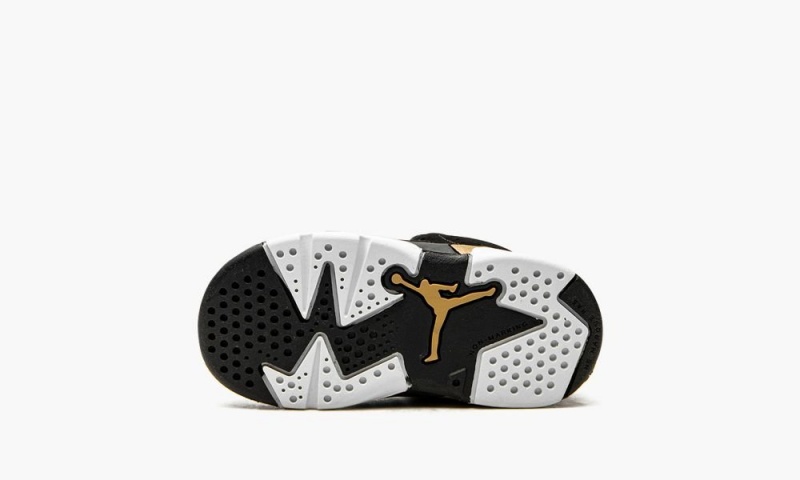 Nike Air Jordan 6 Retro DMP TD 'DMP' Lasten Kengät Mustat Metal Kultaiset Mustat | 039DGVLYB