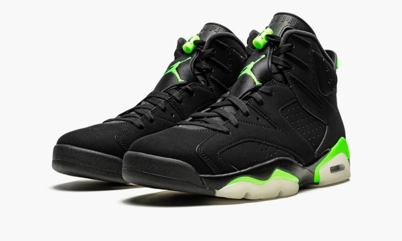 Nike Air Jordan 6 Retro 'Electric Green' Miesten Kengät Mustat Vihreä | 410NXTJGA