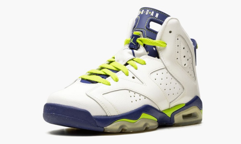 Nike Air Jordan 6 Retro GG 'Fierce Green' Lasten Kengät Valkoinen | 076RGKWHV