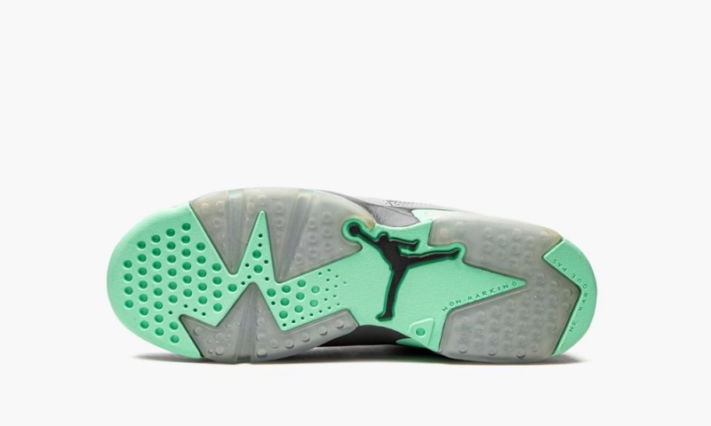 Nike Air Jordan 6 Retro GG 'Green Glow' Lasten Kengät Sininen Harmaat | 503EGTYFB
