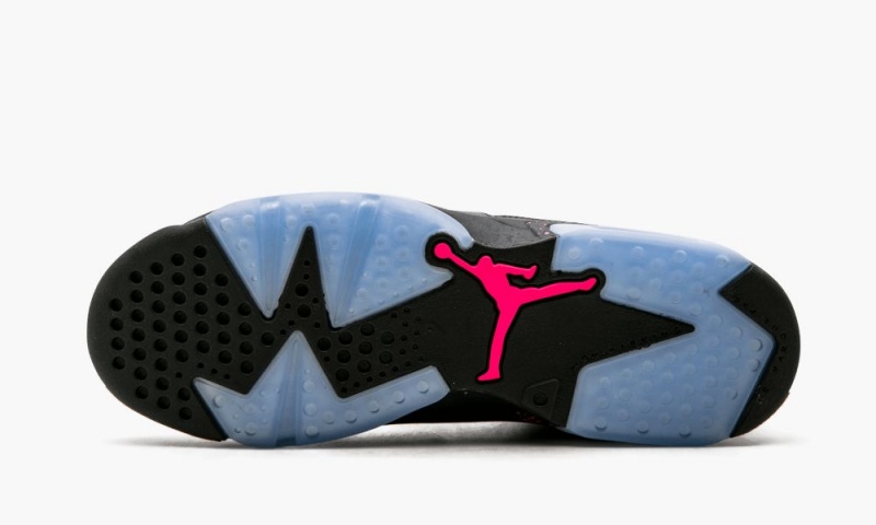 Nike Air Jordan 6 Retro GG 'Hyper Pink' Lasten Kengät Tummanharmaat Mustat Mustat | 510INKRXL