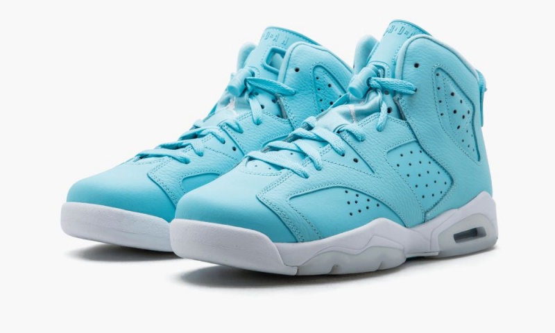 Nike Air Jordan 6 Retro GG 'Still Blue' Lasten Kengät Sininen Valkoinen | 713NMDSRL