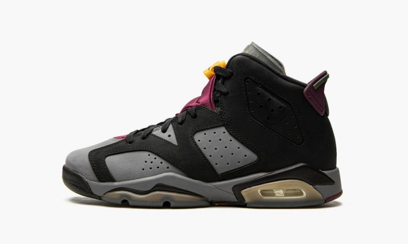 Nike Air Jordan 6 Retro GS \'Bordeaux\' Lasten Kengät Mustat Syvä Harmaat | 758BJYAPO