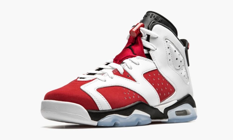 Nike Air Jordan 6 Retro GS 'Carmine' Lasten Kengät Mustat Valkoinen Punainen | 740ERTHAK
