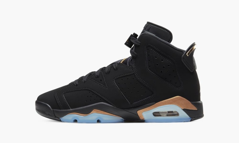 Nike Air Jordan 6 Retro GS \'DMP\' Lasten Kengät Mustat Metal Kultaiset Mustat | 578BJHQGP