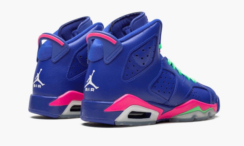 Nike Air Jordan 6 Retro (GS) 'Game Royal' Lasten Kengät Sininen Monivärinen | 053VEPXLO