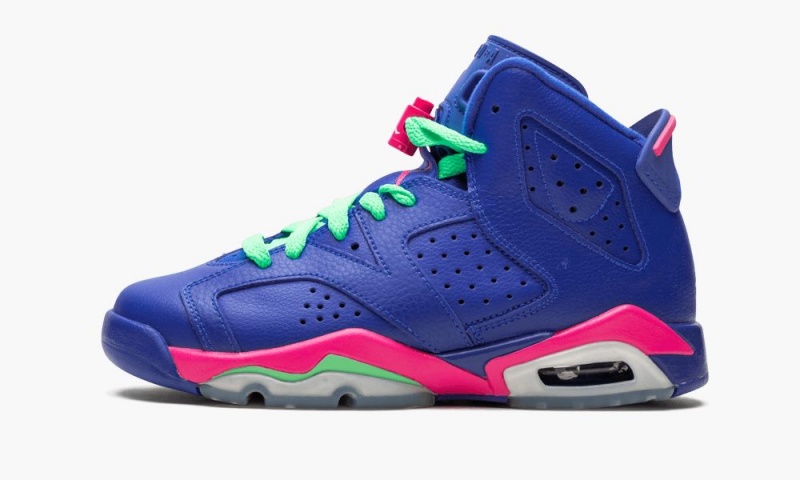 Nike Air Jordan 6 Retro (GS) \'Game Royal\' Lasten Kengät Sininen Monivärinen | 053VEPXLO