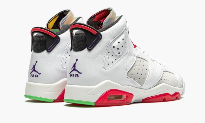 Nike Air Jordan 6 Retro GS 'Hare' Lasten Kengät Harmaat Mustat Valkoinen | 485ZWVMSC