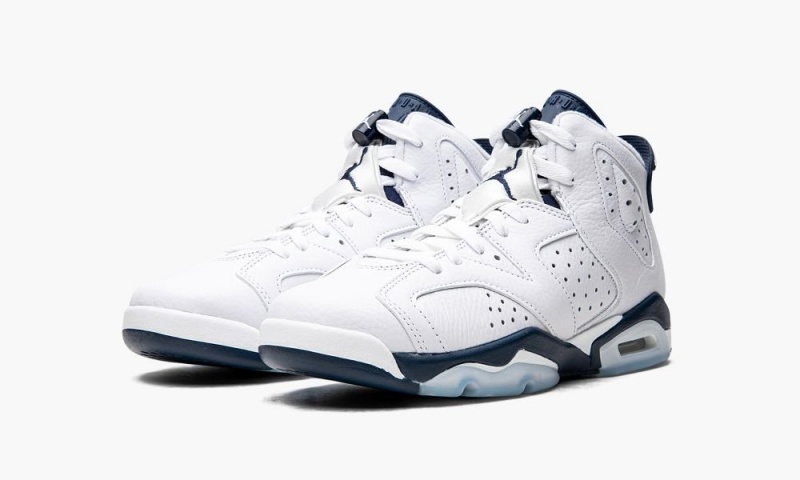Nike Air Jordan 6 Retro GS 'Midnight Navy 2022' Lasten Kengät Valkoinen Laivastonsininen | 341LQEUKG