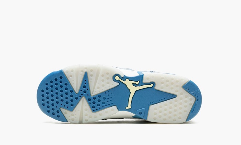 Nike Air Jordan 6 Retro GS 'Washed Denim' Lasten Kengät Valkoinen Sininen Mustat | 946OPAJBM