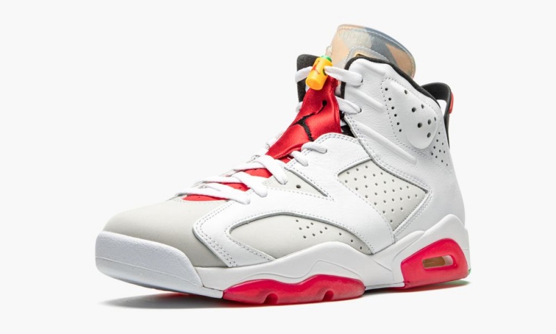Nike Air Jordan 6 Retro 'Hare' Miesten Kengät Harmaat Valkoinen Punainen | 284DPGNLU