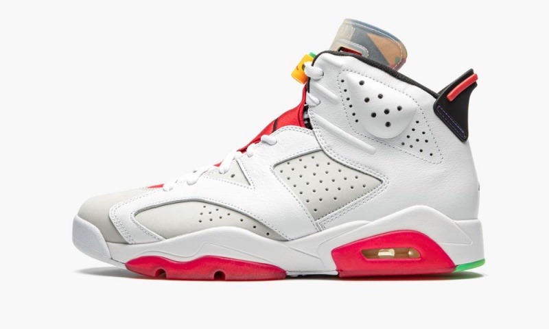 Nike Air Jordan 6 Retro \'Hare\' Miesten Kengät Harmaat Valkoinen Punainen | 284DPGNLU