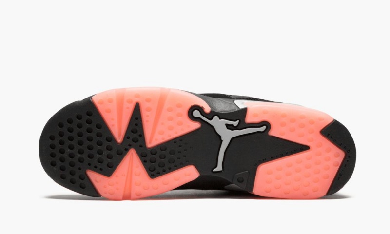 Nike Air Jordan 6 Retro Low GG Lasten Kengät Mustat Metal Hopea | 137UFWMOB