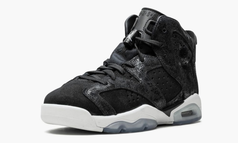 Nike Air Jordan 6 Retro PREM HC GG 'Heiress - Black Mokka' Lasten Kengät Mustat Valkoinen Punainen | 190XQKARW