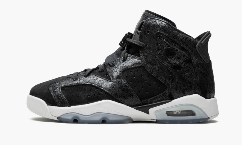 Nike Air Jordan 6 Retro PREM HC GG \'Heiress - Black Mokka\' Lasten Kengät Mustat Valkoinen Punainen | 190XQKARW