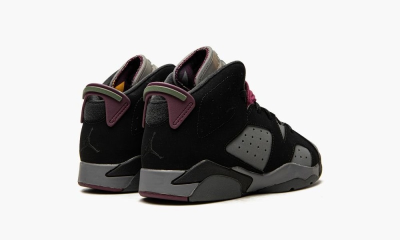 Nike Air Jordan 6 Retro PS 'Bordeaux' Lasten Kengät Mustat Syvä Harmaat | 681SFNBPI