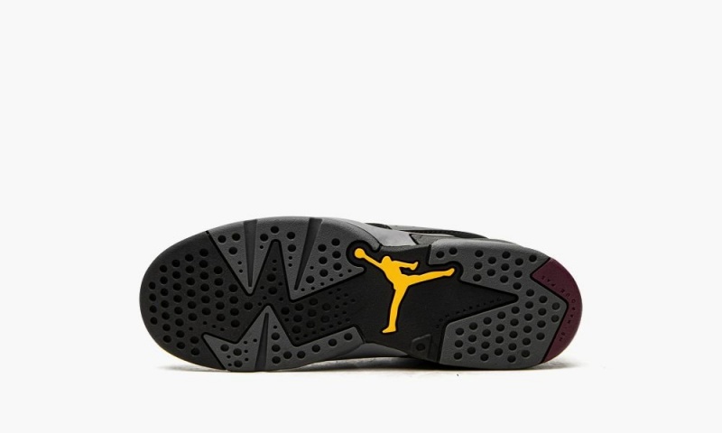 Nike Air Jordan 6 Retro PS 'Bordeaux' Lasten Kengät Mustat Syvä Harmaat | 681SFNBPI