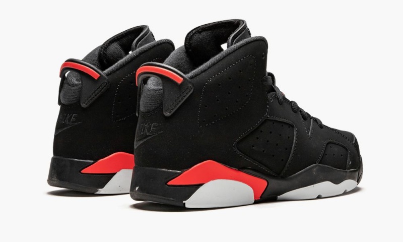 Nike Air Jordan 6 Retro (PS) 'Infrared' Lasten Kengät Mustat | 419UQHCAO