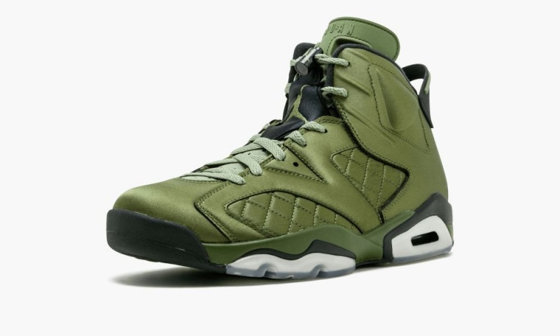 Nike Air Jordan 6 Retro Pinnacle 'Promo Flight Jacket' Miesten Kengät Vihreä Mustat | 615KXQTVM