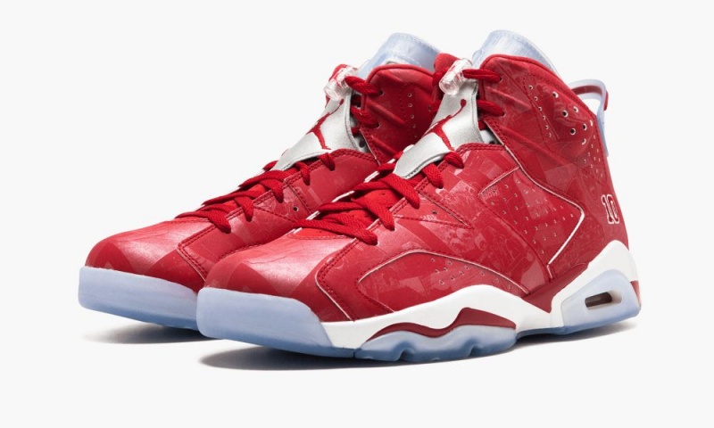 Nike Air Jordan 6 Retro 'Slam Dunk' Miesten Kengät Punainen Valkoinen | 854JWIMKU