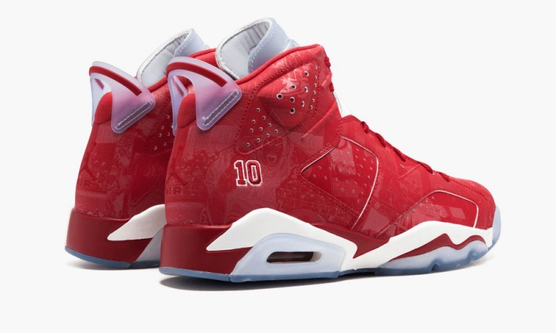 Nike Air Jordan 6 Retro 'Slam Dunk' Miesten Kengät Punainen Valkoinen | 854JWIMKU