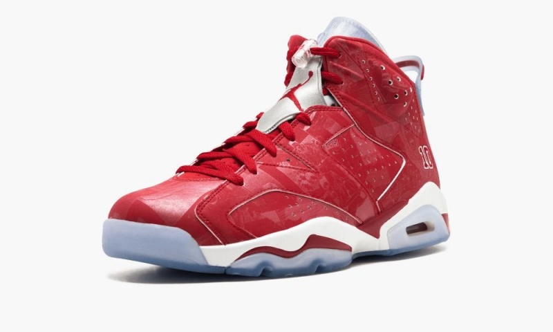 Nike Air Jordan 6 Retro 'Slam Dunk' Miesten Kengät Punainen Valkoinen | 854JWIMKU
