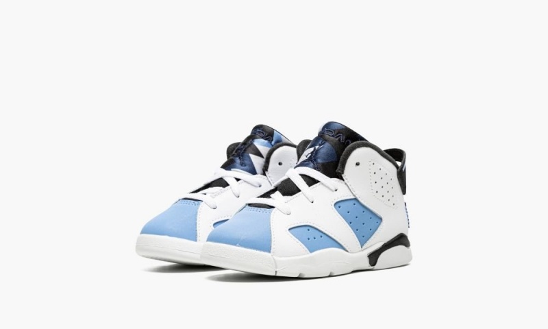 Nike Air Jordan 6 Retro TD 'UNC' Lasten Kengät Sininen Valkoinen | 347ZOESWR