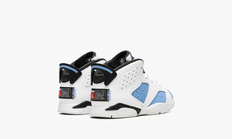 Nike Air Jordan 6 Retro TD 'UNC' Lasten Kengät Sininen Valkoinen | 347ZOESWR