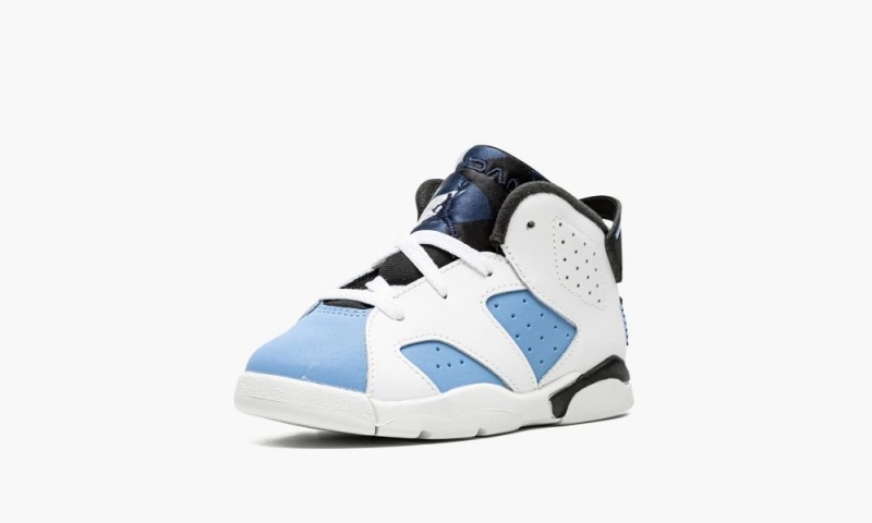 Nike Air Jordan 6 Retro TD 'UNC' Lasten Kengät Sininen Valkoinen | 347ZOESWR