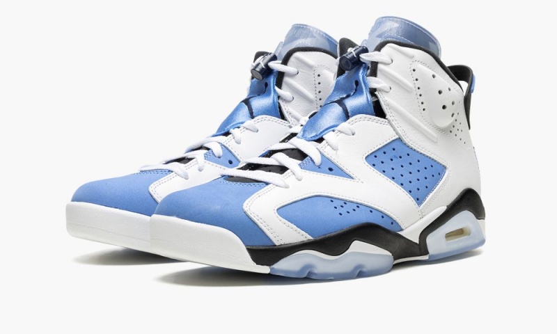Nike Air Jordan 6 Retro 'UNC' Miesten Kengät Sininen Valkoinen | 738JGQWPF