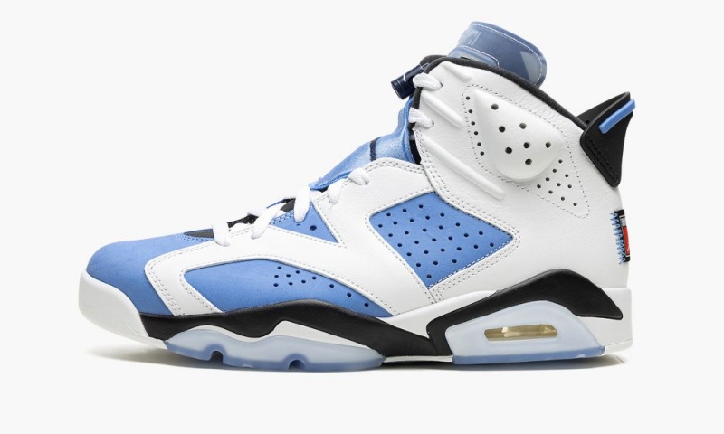 Nike Air Jordan 6 Retro \'UNC\' Miesten Kengät Sininen Valkoinen | 738JGQWPF