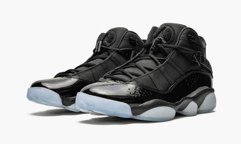 Nike Air Jordan 6 Rings 'Black Ice' Miesten Kengät Mustat | 061UNTGOY
