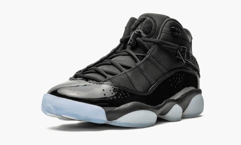 Nike Air Jordan 6 Rings 'Black Ice' Miesten Kengät Mustat | 061UNTGOY