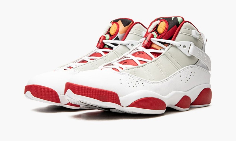 Nike Air Jordan 6 Rings 'Hare' Miesten Kengät Valkoinen Mustat Vaaleanhopea | 927VMATLD