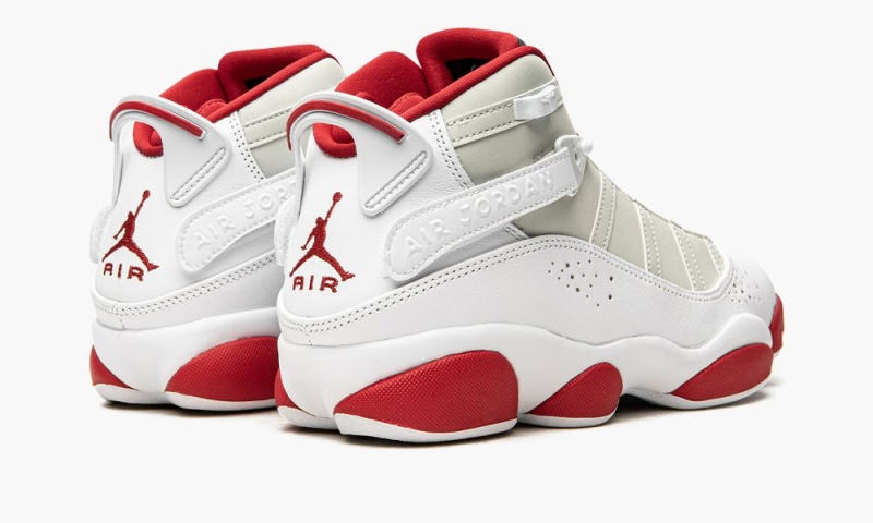 Nike Air Jordan 6 Rings 'Hare' Miesten Kengät Valkoinen Mustat Vaaleanhopea | 927VMATLD