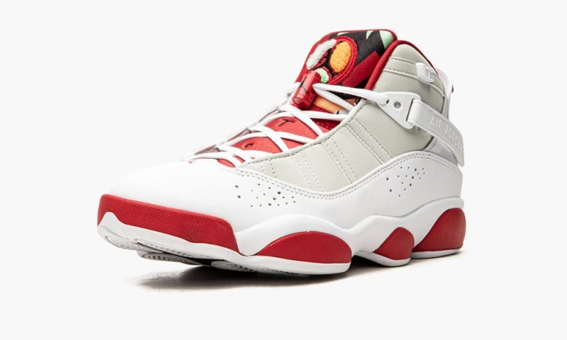 Nike Air Jordan 6 Rings 'Hare' Miesten Kengät Valkoinen Mustat Vaaleanhopea | 927VMATLD